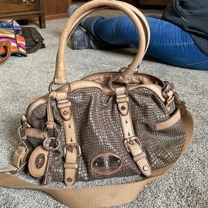 Fossil Maddox snakeskin purse----FINAL PRICE NO OFFERS please 12/4/23 AS IS